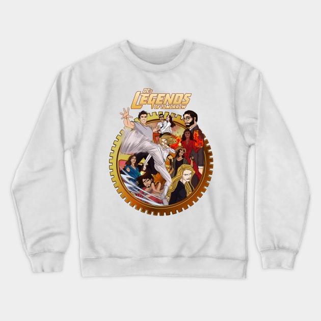 Legends Of Tomorrow Animated v2 Crewneck Sweatshirt by RotemChan